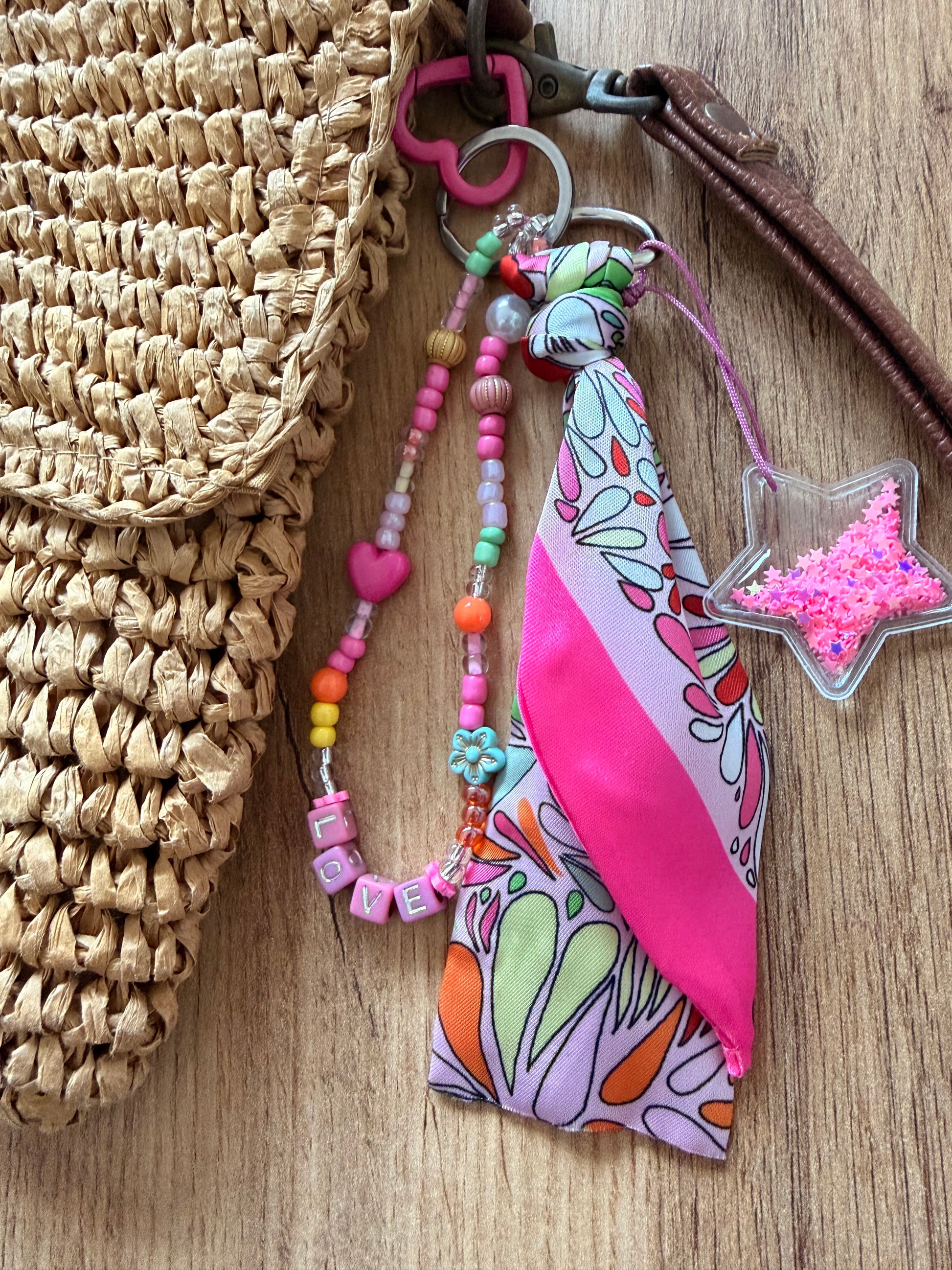 Porte clé, bijoux de sac