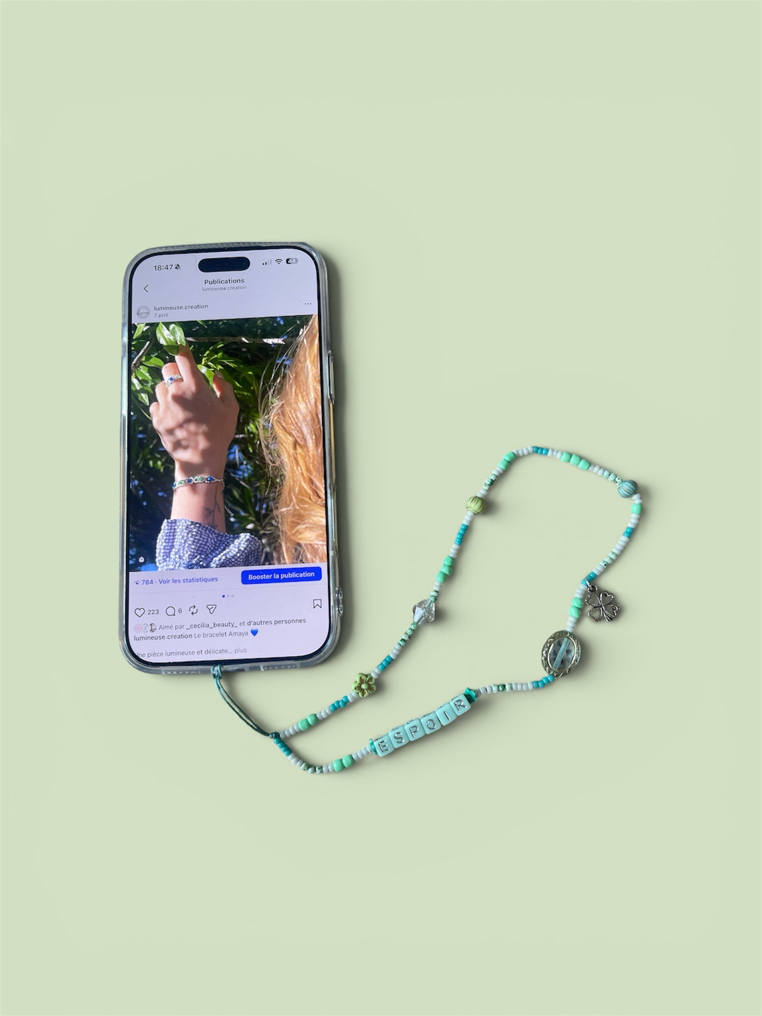 Bijoux de téléphone personnalisés