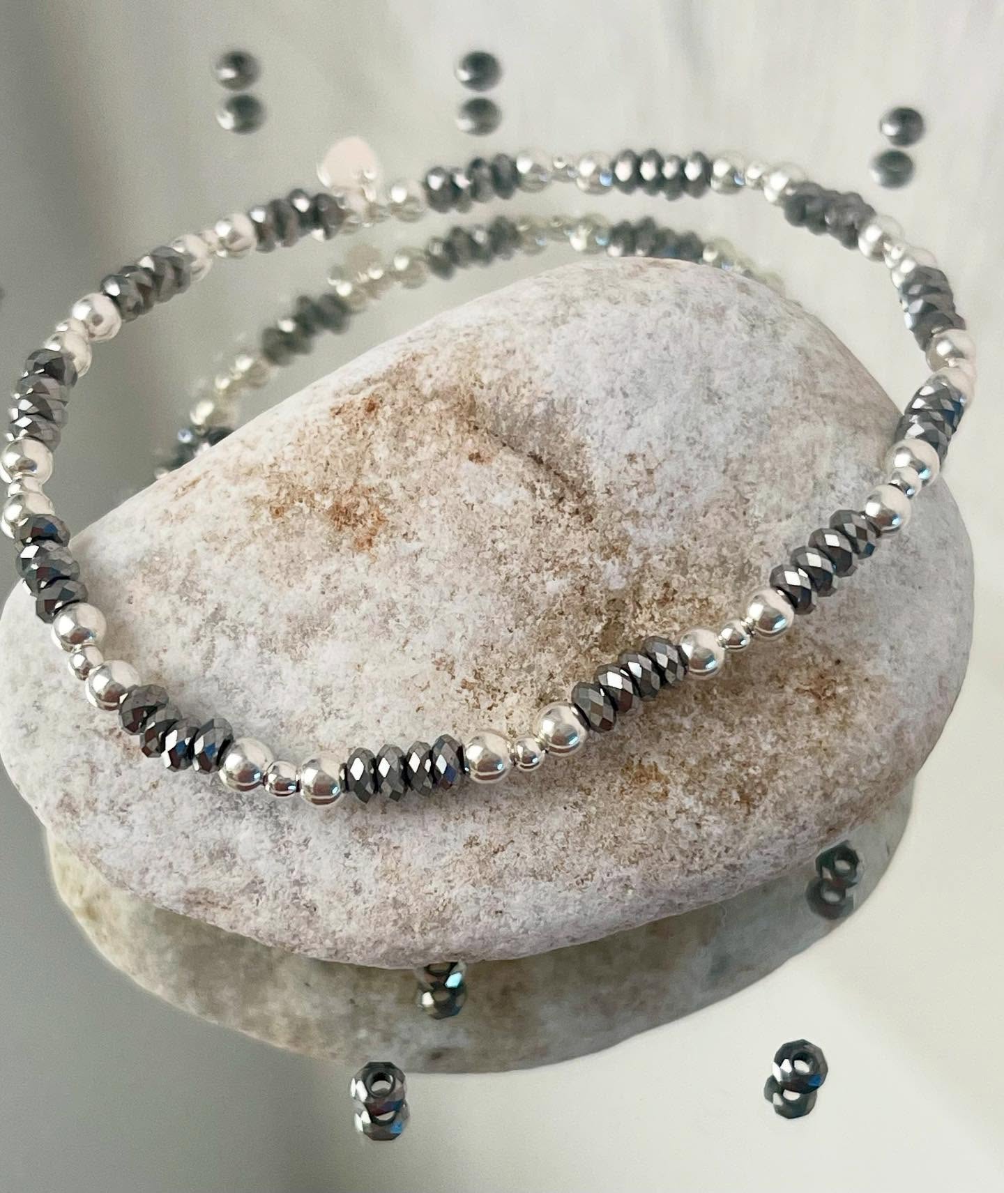 Bracelet gemma Hematite