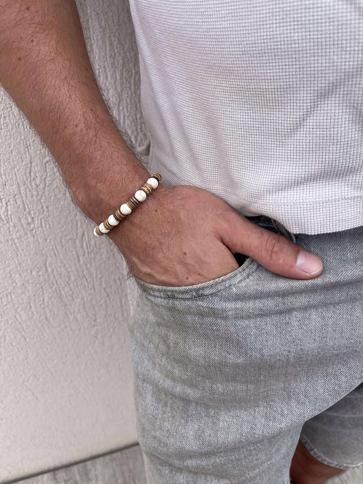 Bracelet Théo Magnésite