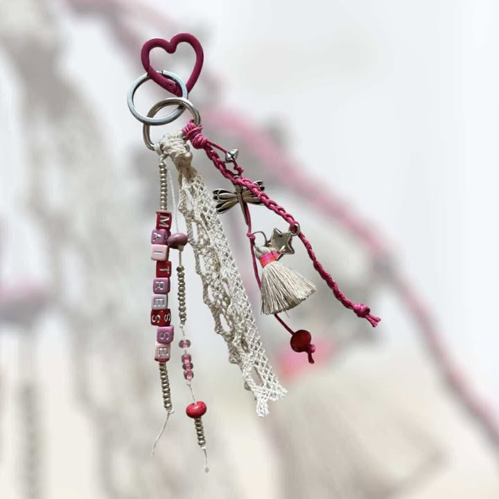 Porte clé, bijoux de sac