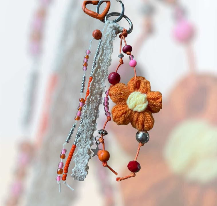 Porte clé, bijoux de sac