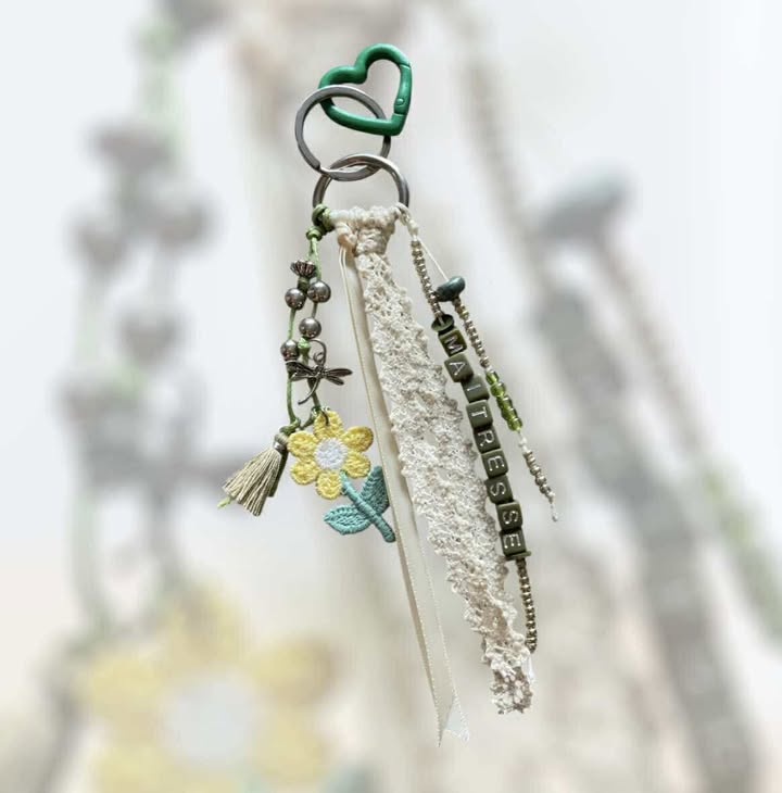 Porte clé, bijoux de sac