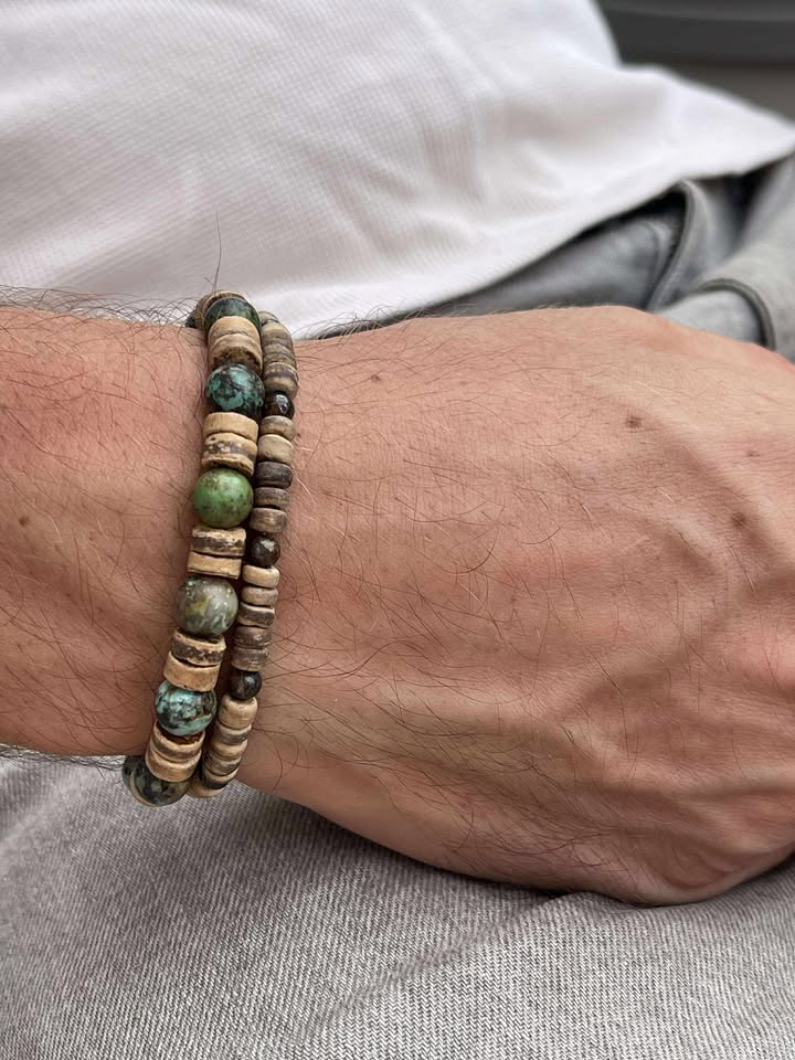 Bracelet Théo Turquoise d'Afrique