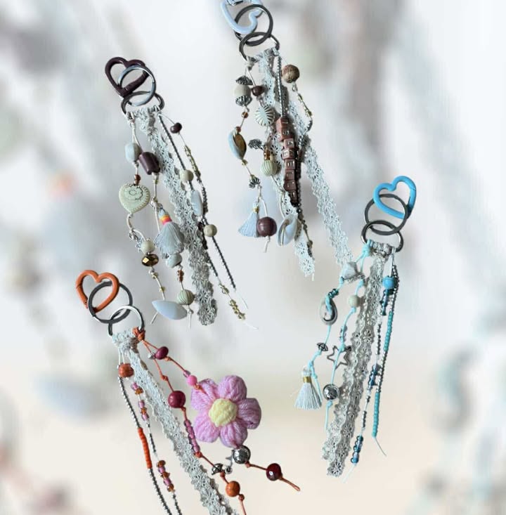 Porte clé, bijoux de sac