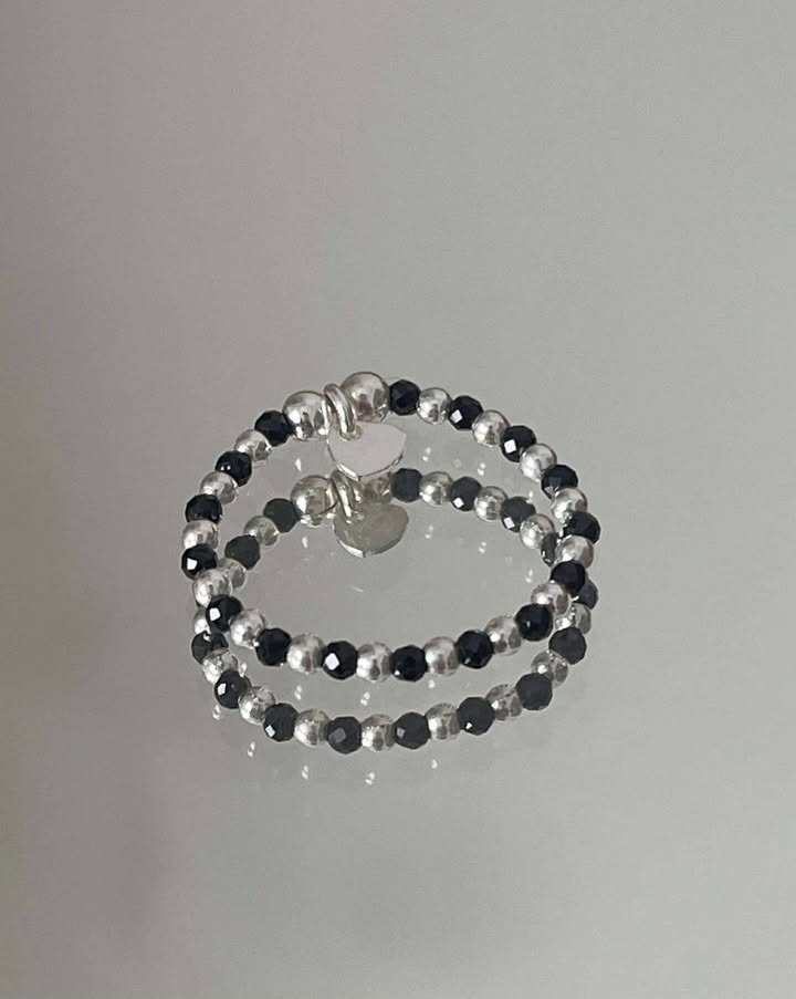 Bague Alia Spinelle noire