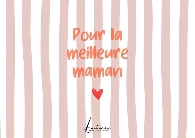 E-CARTE CADEAU "Fête des mères"