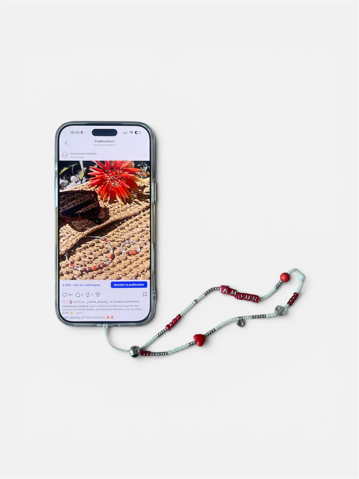 Bijoux de téléphone personnalisés