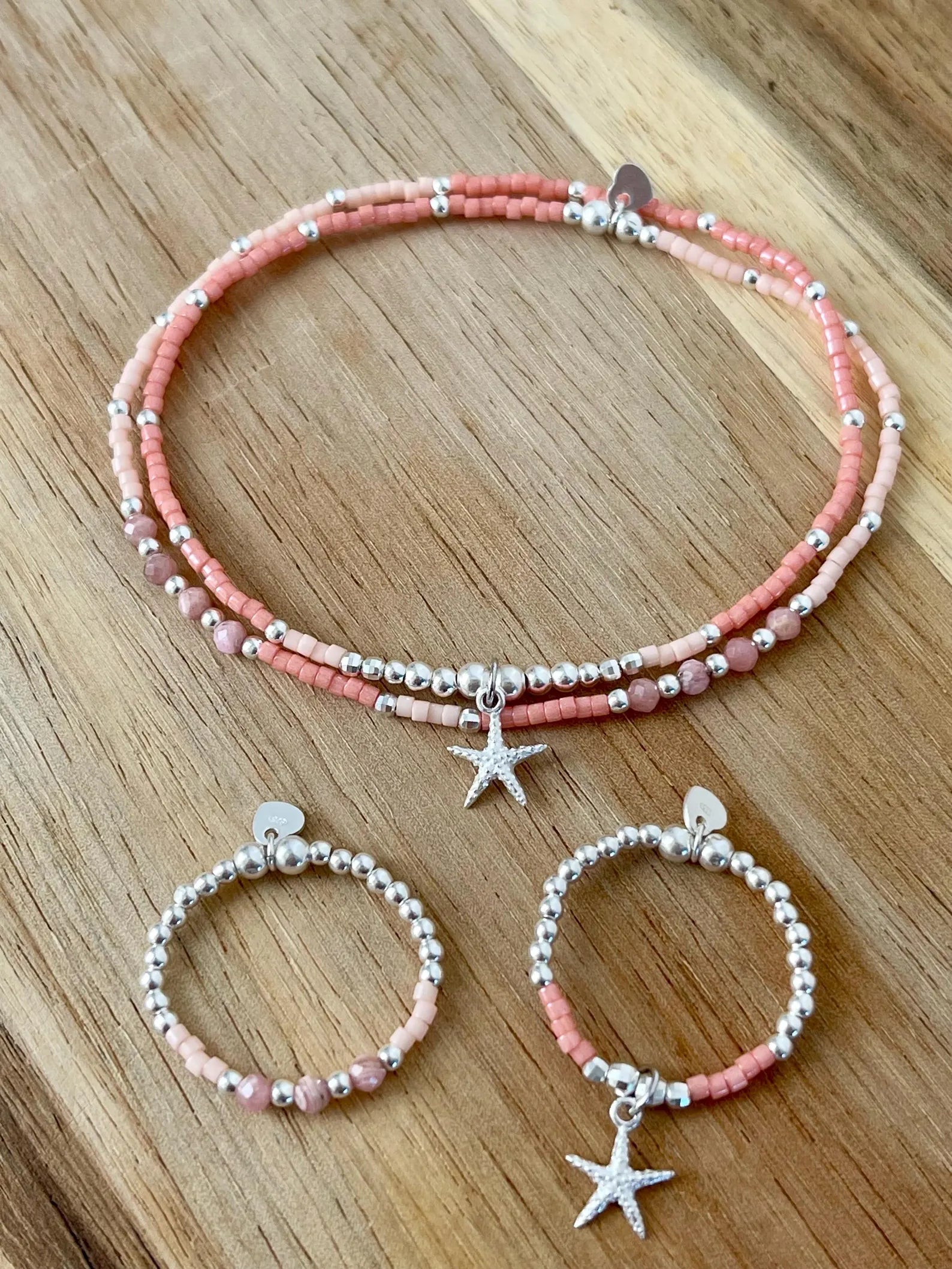 Bracelet 2 tours Marie Corail