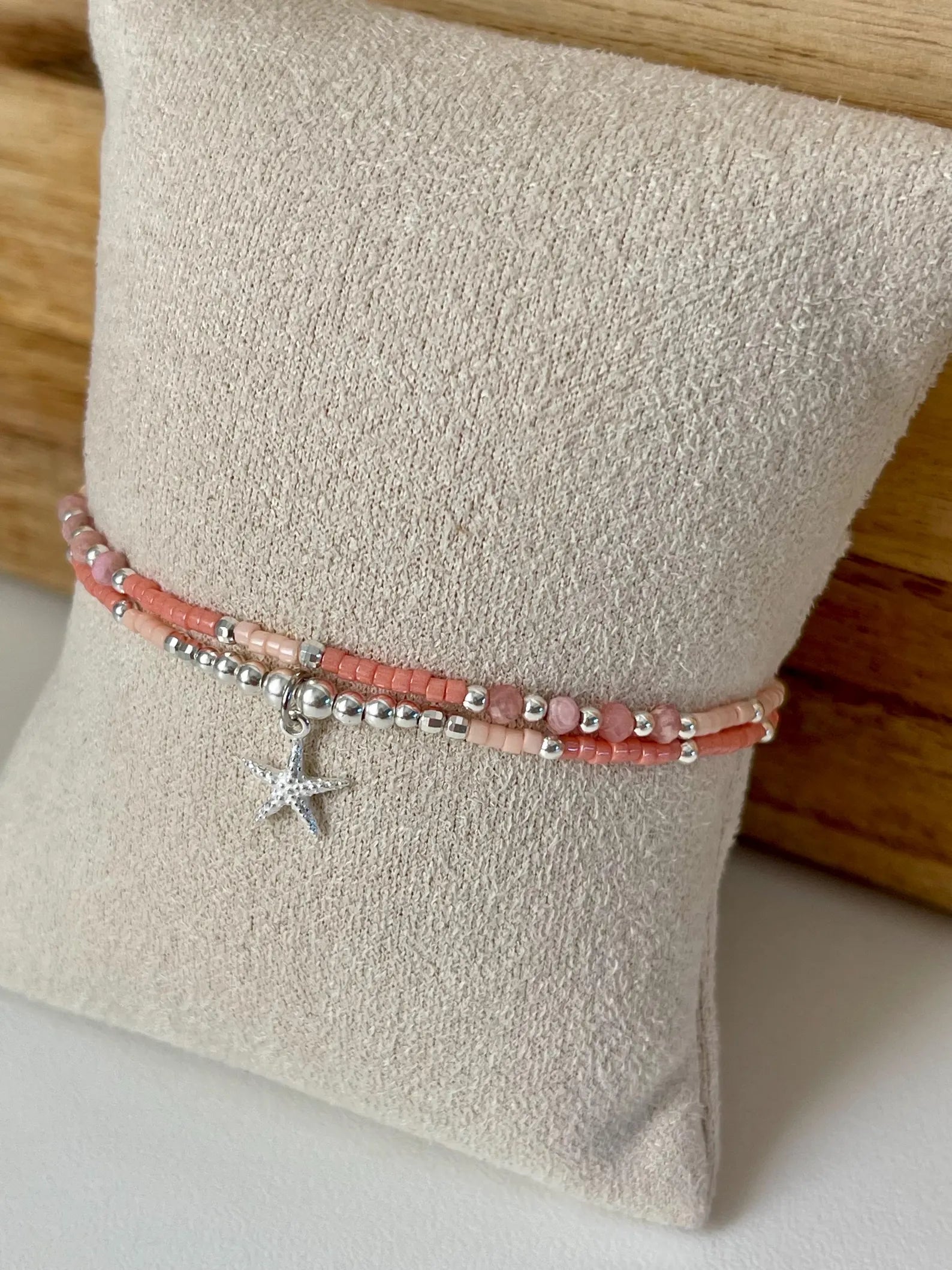 Bracelet 2 tours Marie Corail