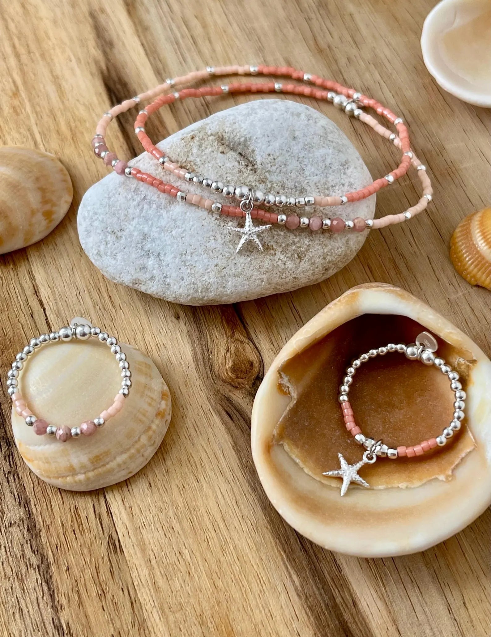 Bracelet 2 tours Marie Corail