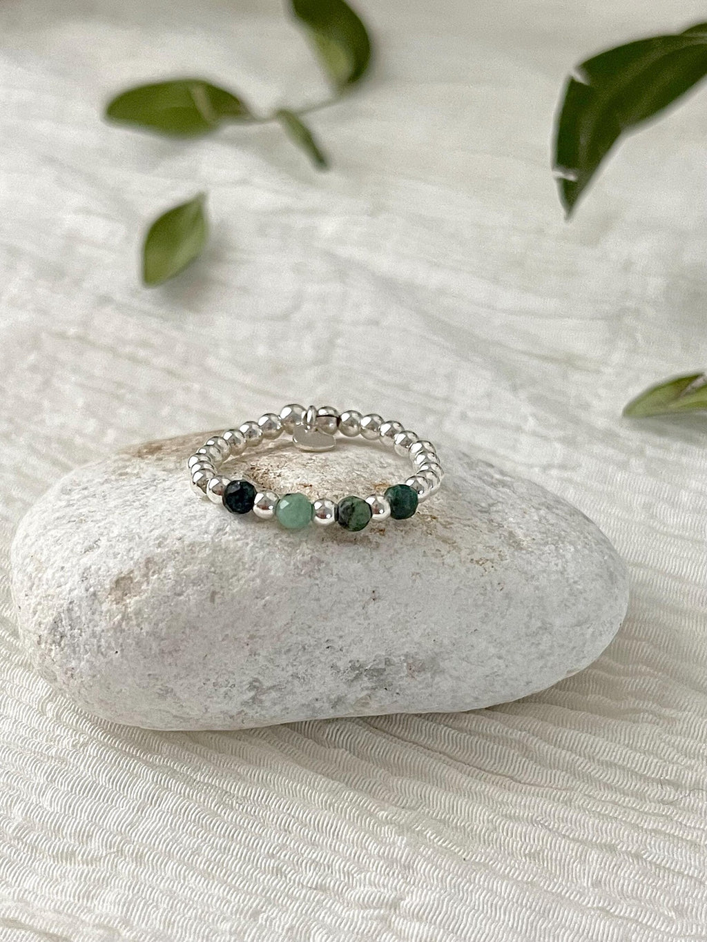 Bague Gemma turquoise d'Afrique