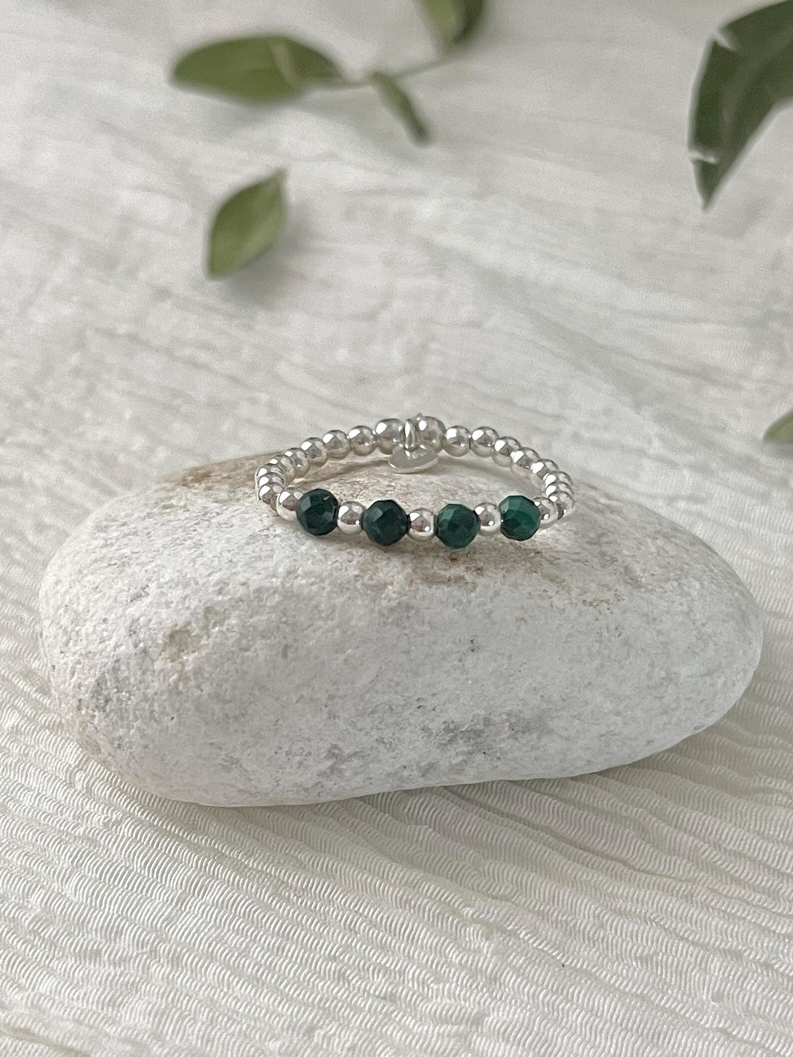 Bague Gemma malachite
