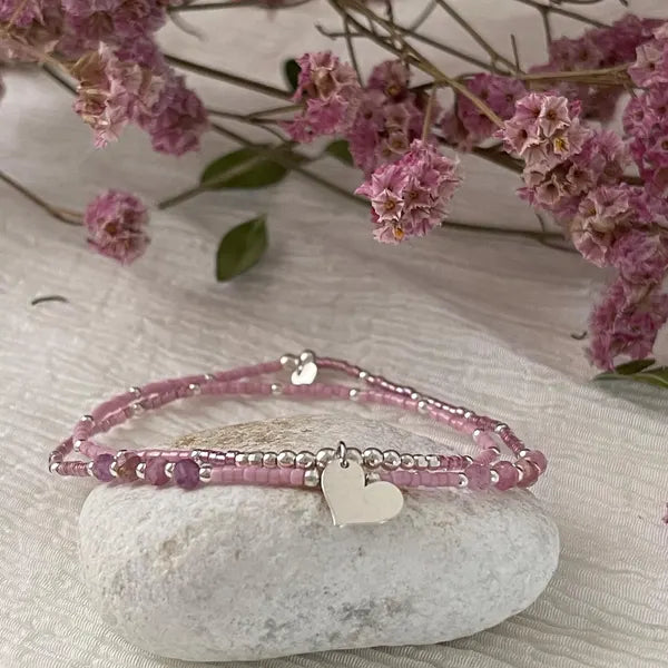 Bracelet 2 tours Marie Rose